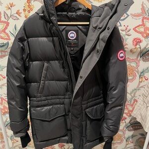 Canada Goose Men's Charcoal Puffer Jacket